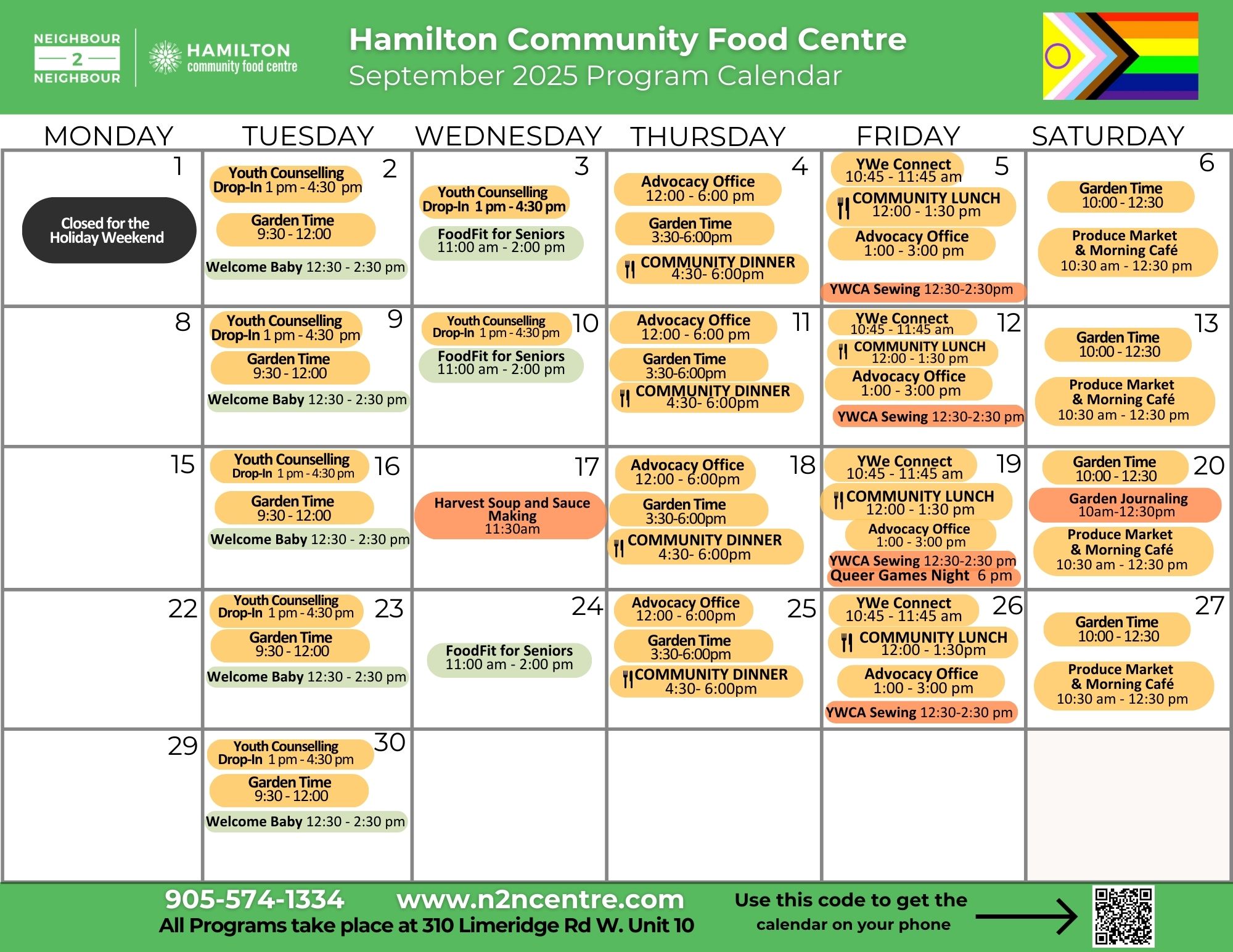 Sept Program Calendar 1 v3 June Calendar for HCFC