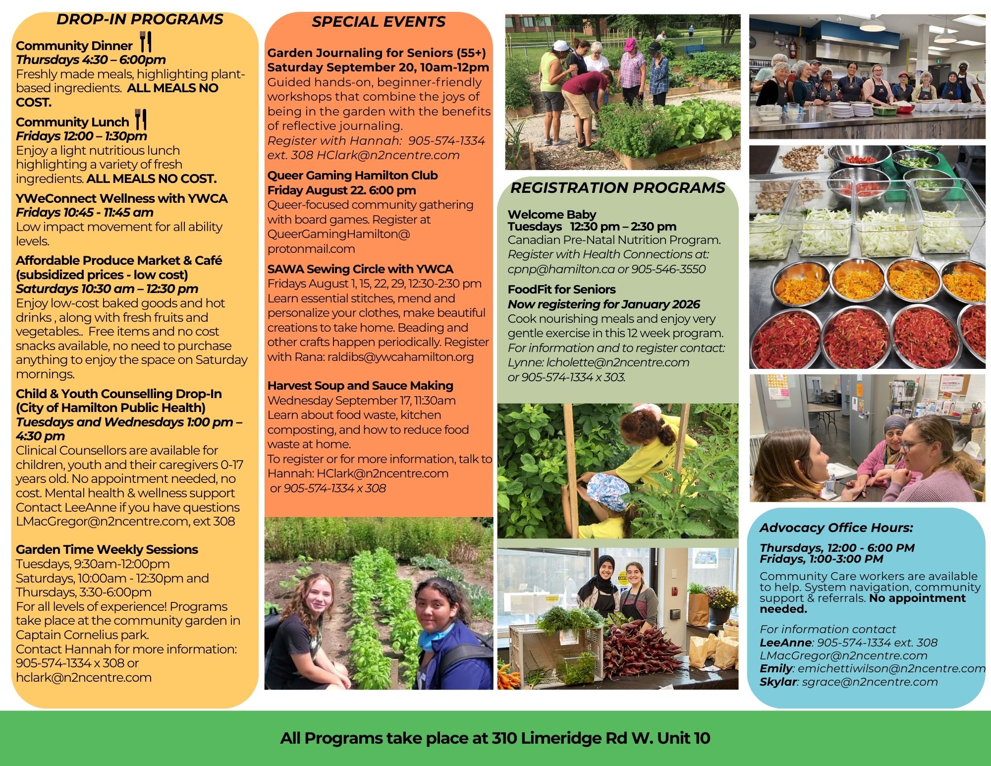 Sept Program Calendar 2 Updated